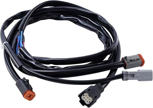 TCT-MOTORPARTS LED Rear Fender Fascia Wire Fit for Harley Touring Street Glide Road Glide 14-Up in Kuwait