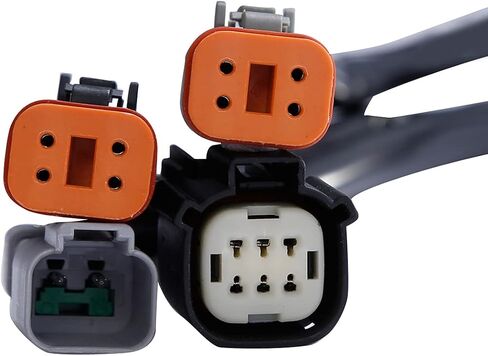 TCT-MOTORPARTS LED Rear Fender Fascia Wire Fit for Harley Touring Street Glide Road Glide 14-Up in Kuwait