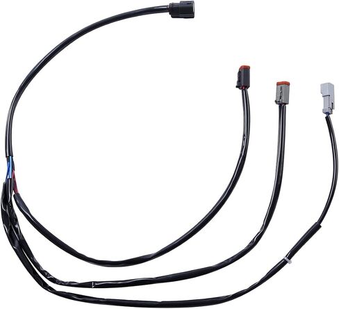 TCT-MOTORPARTS LED Rear Fender Fascia Wire Fit for Harley Touring Street Glide Road Glide 14-Up in Kuwait