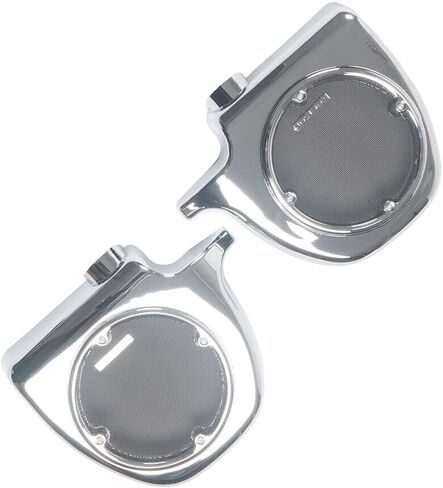 شواية سماعات ذات فتحات تهوية سفلية + أغطية صندوقية تناسب موديلات Harley Davidson Touring FLT، FLHT، FLHTCU، FLHRC، Road King، Street Glide، Electra Glide، Ultra-Classic 1988-2013 in Kuwait