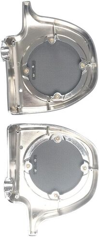 شواية سماعات ذات فتحات تهوية سفلية + أغطية صندوقية تناسب موديلات Harley Davidson Touring FLT، FLHT، FLHTCU، FLHRC، Road King، Street Glide، Electra Glide، Ultra-Classic 1988-2013 in Kuwait