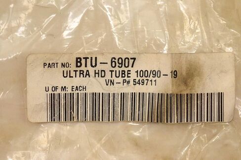 Bridgestone Ultra Heavy-Duty Tube for 100/90-19 Tire 549711 in Saudi Arabia