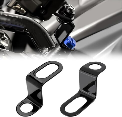 2PCS Motorcycle Turn Signal Bracket for Rear with L-shape,Sturdy Motorcycle Rear Turn Signals Bracket for Mounting of Turns Signals,11.68mm Hole Rears Turns Signal Mounting Brackets in Kuwait