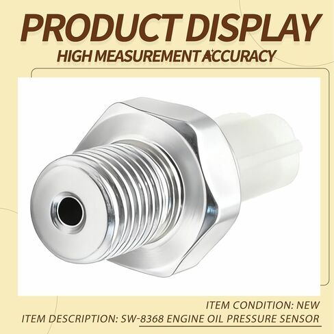 JA&MIU SW-8368 Motorcraft Engine Oil Pressure Sensor Compatible with 6.7L Ford Powerstroke F250 F350 Truck Aviator Blackwood Continental MKS MKT in Kuwait