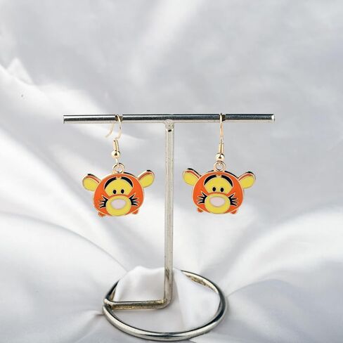 MAOFAED Cute Cartoon Tiger Earring for Fans, Cosplay Jewelry, Tiger Dangle Earring for Women, Cartoon Lover Gift(onceTiger) in Saudi Arabia