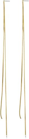 Tassel Earrings for Women Gold Plated Silver Chain Earrings Dainty Minimalist Dangle Drop Studs in Saudi Arabia