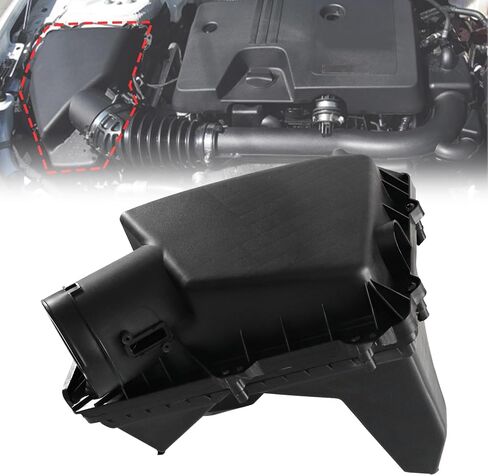 1.5L Air Intake Filter Box Compatible with Chevrolet Malibu Sedan 2016-2021 Replace# 84003580 84588870 in Kuwait