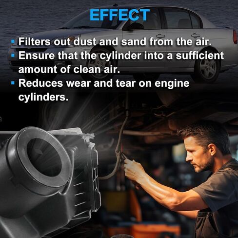 1.5L Air Intake Filter Box Compatible with Chevrolet Malibu Sedan 2016-2021 Replace# 84003580 84588870 in Kuwait