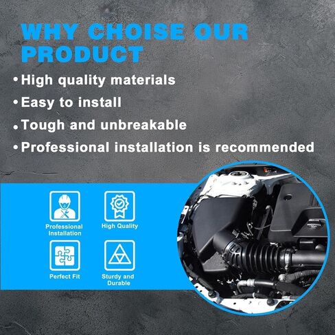 1.5L Air Intake Filter Box Compatible with Chevrolet Malibu Sedan 2016-2021 Replace# 84003580 84588870 in Kuwait