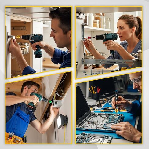 3PCS Magnetic Screw Ring, 1/4 Inch (6.35mm) Hex Screwdriver Head Magnetic Ring, Universal Bit Magnetizer with Dual-Layer Enhanced Magnetism for Power Bits and Hand Tools, Red/Yellow/Green in Kuwait