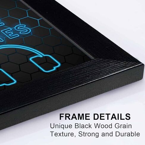 4 قطع من Biufo لديكور جدار غرفة الألعاب، ملصق قماشي برمز اللاعب، صورة لافتة ألعاب، ديكور غرفة نوم للمراهقين (10 طول × 8 عرض، مؤطر) in Kuwait