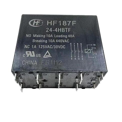 1pcs/lot Relay HF187F 24-4HBTF 24VDC 40A 440VAC 12pins in Kuwait
