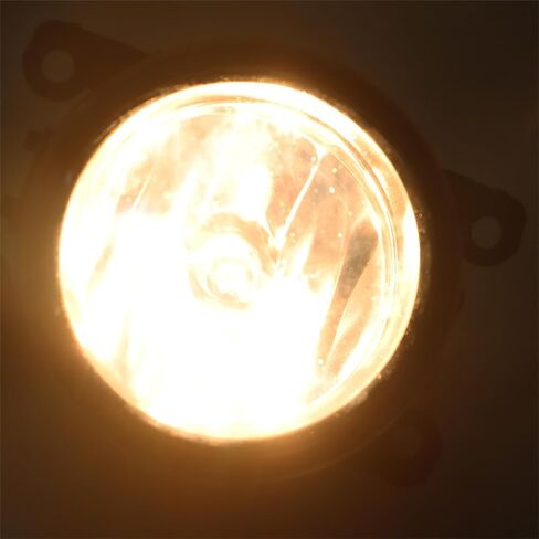 Silscvtt 2 قطعة مصابيح الضباب الأمامية مجموعة مصابيح بديلة لـ Fiesta 2013-2018 الجانب الأيسر والأيمن مع مفتاح الحافة 4F9Z15200AA in Kuwait