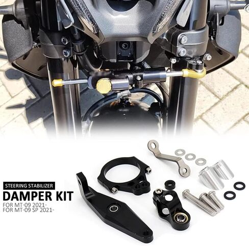 Fit MT-09 SP 2021 2022 2023 Motorcycle Accessories Steering Stabilize Damper Bracket For YAMAHA mt09 mt 09 MT 09 MT09 SP (Set 1) in Saudi Arabia