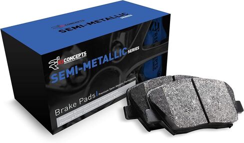 R1 Concepts Front Semi-Metallic Series Brake Pads 2311-1074-00| Fits 2004-2009 Kia Spectra, 2005-2009 Kia Spectra5 in Kuwait