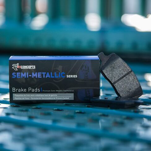 R1 Concepts Front Semi-Metallic Series Brake Pads 2311-1074-00| Fits 2004-2009 Kia Spectra, 2005-2009 Kia Spectra5 in Kuwait