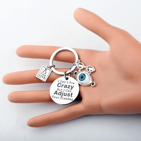 Lywjyb Birdgot Eye Doctor Vision Gift Ophthalmic Technician Tech Keychain Ophthalmology Merch in Saudi Arabia