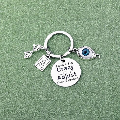 Lywjyb Birdgot Eye Doctor Vision Gift Ophthalmic Technician Tech Keychain Ophthalmology Merch in Saudi Arabia