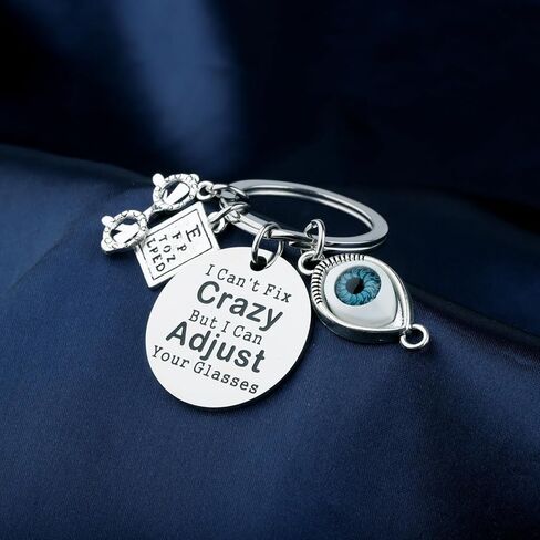 Lywjyb Birdgot Eye Doctor Vision Gift Ophthalmic Technician Tech Keychain Ophthalmology Merch in Saudi Arabia