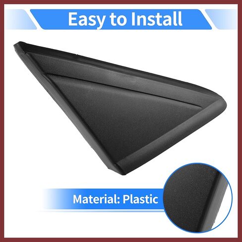 Front Right Mirror Corner Triangle Fender Cover Rearview Triangle Trim Panel for Ford Escape 2013-2019 CJ54-S16004AD5JA6 Pc in Saudi Arabia
