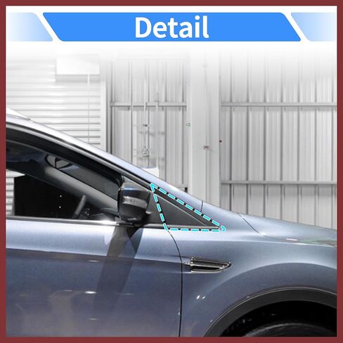 Front Right Mirror Corner Triangle Fender Cover Rearview Triangle Trim Panel for Ford Escape 2013-2019 CJ54-S16004AD5JA6 Pc in Saudi Arabia