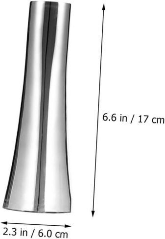 Happyyami Stainless Steel Flower Vase Tall Metal Home Decor Arrangements for Desktop in Saudi Arabia