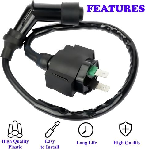 Ignition Coil Replacement for Honda ATV 125 TRX125 Fourtrax 1985 1986 1987 1988 Foreman 400 TRX400FW 4x4 1995 1996 1997 1998 1999 2000 2001 2002 2003 in Kuwait