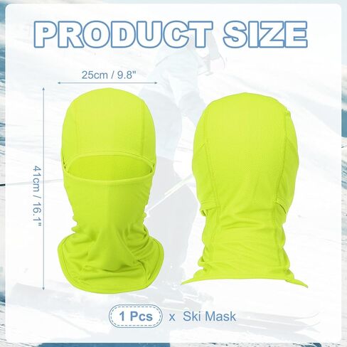 Balaclava Ski Mask, Ski Balaclava Masks Full Face Windproof Breathable Scarf Neck Gaiter Cover in Saudi Arabia