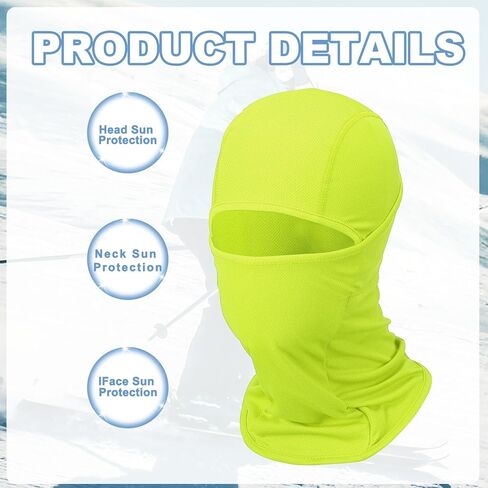 Balaclava Ski Mask, Ski Balaclava Masks Full Face Windproof Breathable Scarf Neck Gaiter Cover in Saudi Arabia
