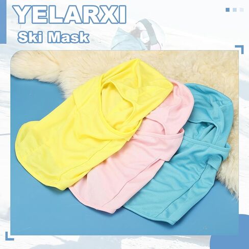Balaclava Ski Mask, Ski Balaclava Masks Full Face Windproof Breathable Scarf Neck Gaiter Cover in Saudi Arabia