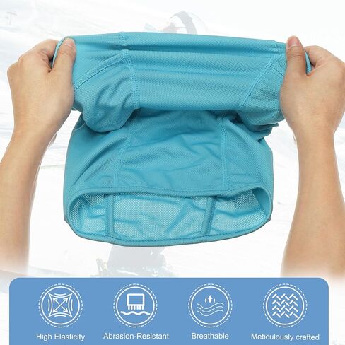 Balaclava Ski Mask, Ski Balaclava Masks Full Face Windproof Breathable Scarf Neck Gaiter Cover in Saudi Arabia