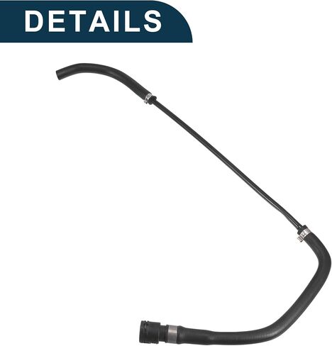 Radiator Hose for BMW Z4 High Sealing No.17127585743 | Engine Coolant Reservoir Overflow Hose Black 1 Pcs in Saudi Arabia