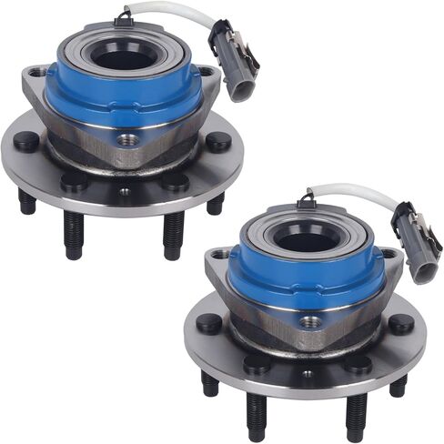 PAROD Pair 512243 Rear Wheel Bearing Hub Assembly Fit for 2004-2007 Cadillac CTS, 2004-2009 SRX, 2005-2011 STS,6Lugs w/ABS in Saudi Arabia