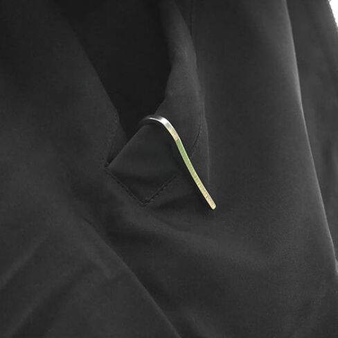 2 Pcs Keychain Pocket Clip Keyring Clasps Carabiner Stainless Steel Hanging Buckle Key Rings Holder Camping Accessories for Men Women in Kuwait