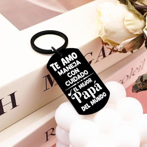 Dad Gifts for Fathers Day Regalos Para el Día del Padre 2026 Gifts for Dad from Daughter son Spanish Mexico Regalos Para Papa Best Dads Ever Keychain Father’s Day Christmas Gift in Kuwait