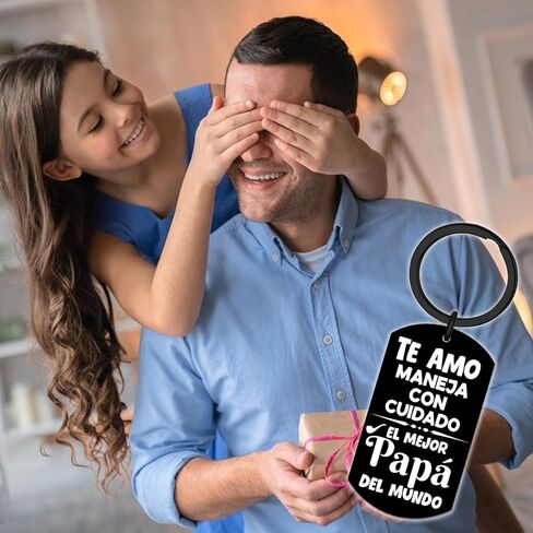 Dad Gifts for Fathers Day Regalos Para el Día del Padre 2026 Gifts for Dad from Daughter son Spanish Mexico Regalos Para Papa Best Dads Ever Keychain Father’s Day Christmas Gift in Kuwait