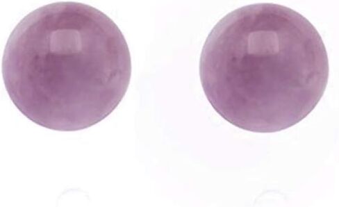 14K Yellow Gold Small 6mm Genuine Gemstone Stud Earrings in Kuwait