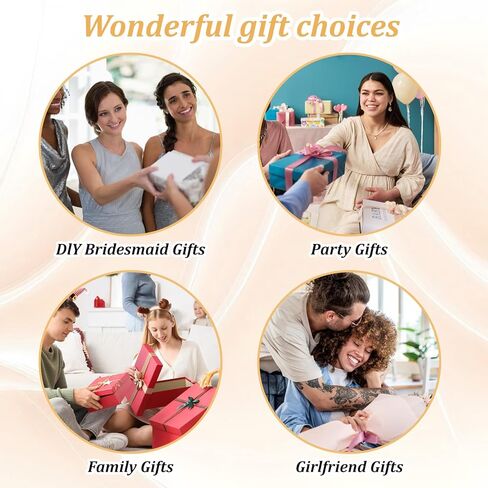 6Pcs Travel Jewelry Case, Mini Leather Bridesmaid Jewelry Gift Box, Bulk Small Earring Storage Organizer, Elegant Half-Moon Design Box, Personalized Gifts for Women in Kuwait