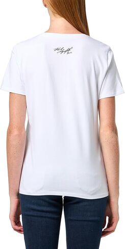 Karl Lagerfeld Women's Short Sleeve Soft Everyday Logo T-Shirt in Saudi Arabia