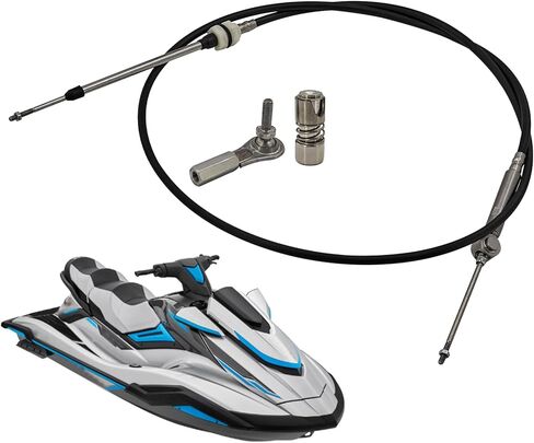 F1S-61481-12-00 Steering Cable Fit For Yamaha GP GP-R FX HO SHO SVHO 1800 1900 2011-2024, Replace# F1S-61481-11-00, F1S-61481-10-00 in Kuwait