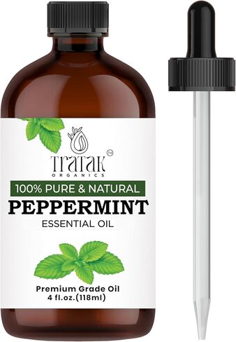 Lemongrass Essential Oil, 100% Pure and Natural Oil with Premium Dropper, Undiluted Essential Oil for Aromatherapy, Diffuser, Humidifier, Oil for Skin & DIYs, Huge 4 Oz in Saudi Arabia