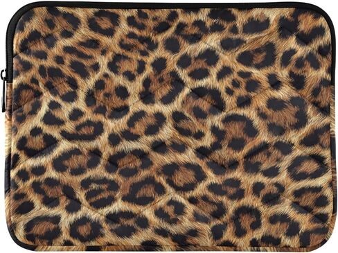 ALAZA Leopard Skin Leopard Print Laptop Sleeve Bag Waterproof Protective Notebook Case, 15.6 Inch in Saudi Arabia