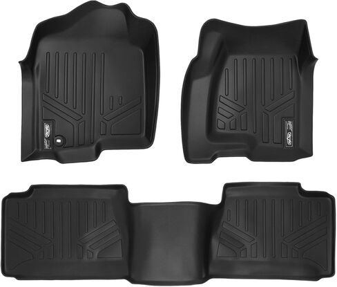 MAXLINER Floor Mats 1st Row Liner Grey for 1999-2007 Silverado/Sierra 1500/2500/3500/2000-2006 Tahoe/Yukon/Suburban/Yukon XL/Avalanche in Saudi Arabia