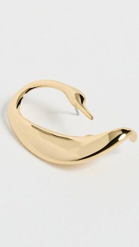 Jenny Bird Women's Egret Climber Earrings, High Polish Gold, One Size in Kuwait