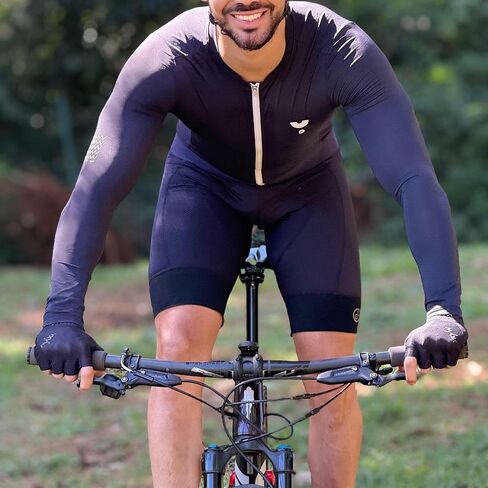قفازات YKYWBIKE لركوب الدراجات - قفازات نصف إصبع للدراجات للرجال والنساء in Kuwait