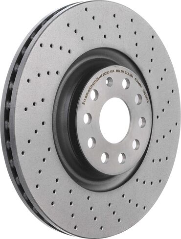 Brembo 09.C306.1X Xtra عمود فرامل أمامي مطلي بالأشعة فوق البنفسجية مزود بفتحات تهوية AUDI/CHRYSLER/CUPRA/SEAT/SKODA/SKODA (SVW)/VW/VW (FAW)/VW (SVW) OE # 1K0615301AD in Saudi Arabia