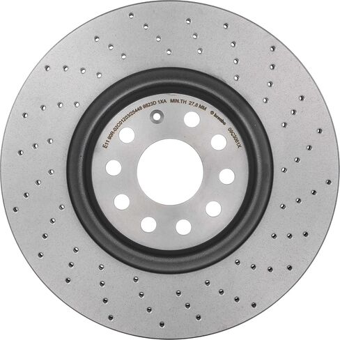 Brembo 09.C306.1X Xtra عمود فرامل أمامي مطلي بالأشعة فوق البنفسجية مزود بفتحات تهوية AUDI/CHRYSLER/CUPRA/SEAT/SKODA/SKODA (SVW)/VW/VW (FAW)/VW (SVW) OE # 1K0615301AD in Saudi Arabia