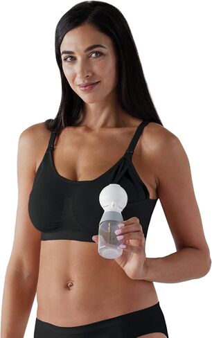 BRAVADO! DESIGNS Hands Free Pumping Bra & Nursing Bra 2-in-1 Seamless for Maternity & Breastfeeding in Kuwait