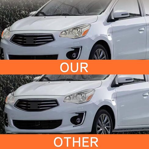 JX RACING Halogen Headlight W/Bulbs Compatible With Mitsubishi Mirage G4 2017 2018 2019 2020 Headlamp Assembly Left/Driver Side For MI2502169 8301D117 in Kuwait