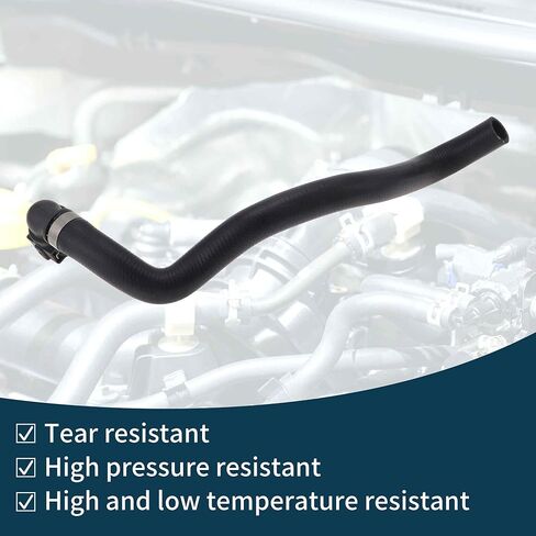 خرطوم المبرد البلاستيكي ABSOPRO لسيارة Volkswagen Passat 2.8L 1998-2005، رقم OE: 8D0819371BB، أسود، قطعة واحدة in Saudi Arabia